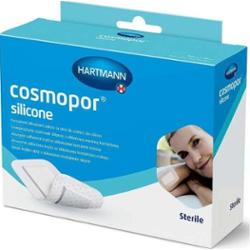 COSMOPOR Silicone samoprzylepny opatrunek na rany pooperacyjne 10cm x 8cm x 5 sztuk