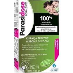 PARASIDOSE Kuracja przeciw wszom i gnidom 100ml