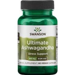 SWANSON Ashwagandha KSM-66 250mg x 60 kapsułek