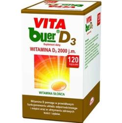VITA BUER D3 2000j.m. x 120 kapsułek