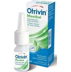 OTRIVIN MENTHOL Aerozol do nosa 1mg/ml 10ml