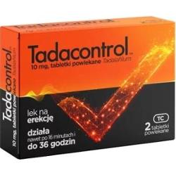 Tadacontrol 10mg x 2 tabletki