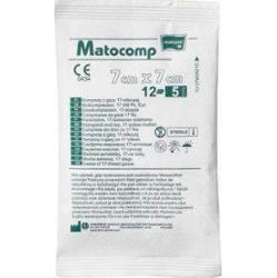 Kompresy gazowe jałowe 12W 7cm x 7cm x 5 sztuk