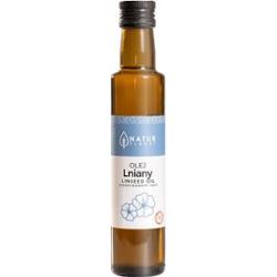 Olej Lniany zimnotłoczony nierafinowany 500ml