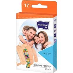 Matopat Family zestaw plastrów x 17 sztuk