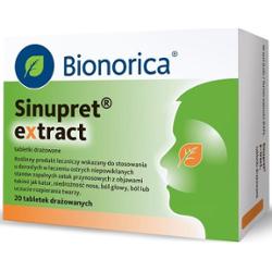 SINUPRET EXTRACT x 20 drażetek