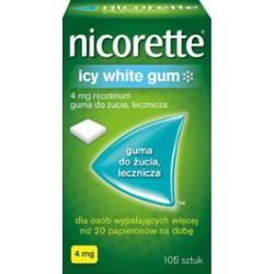 NICORETTE Icy White 4mg x 105 gum