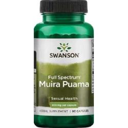 SWANSON Full Spectrum Muira Puama Root 400mg x 90 kapsułek