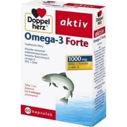 DOPPELHERZ Aktiv Omega-3 Forte x 60 kapsułek