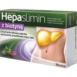 Hepaslimin z biotyną x 30 tabletek