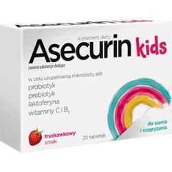 ASECURIN Kids x 20 tabletek do ssania
