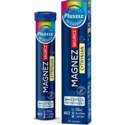 Plusssz Magnez Skurcz Cytrynian x 24 tabletki musujące