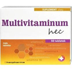 MULTIVITAMINUM HEC x 50 tabletek