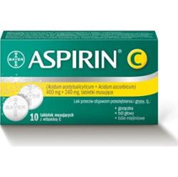 ASPIRIN C x 10 tabl. musujących