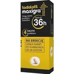 Tadalafil Maxigra 0,01g x 4 tabletki