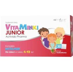 VitaMinki Junior truskawka x 30 saszetek