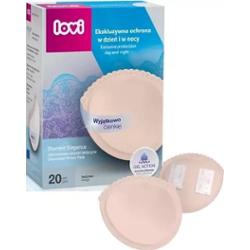 LOVI Wkładki laktacyjne Discreet Elegance beżowe x 20 sztuk 19/610