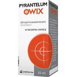 Pyrantelum Owix 250mg/5 ml zawiesina doustna 15ml