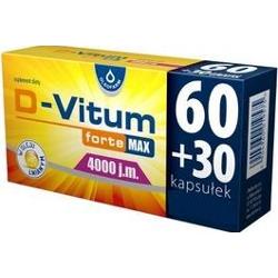 D-Vitum forte Max 4000 j.m. x 90 kapsułek