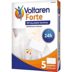 Voltaren Forte 140mg x 5 plastrów leczniczych
