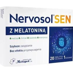 Nervosol Sen z melatoniną x 20 tabletek