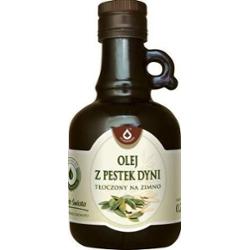 Olej z pestek dyni tłoczony na zimno 250ml
