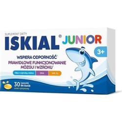 Iskial Junior x 30 kapsułek do żucia