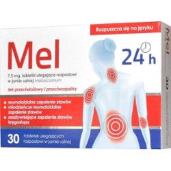 Mel 7,5mg x 30 tabletek ulegających rozpadowi w jamie ustnej