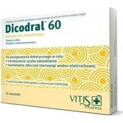 Dicodral 60 elektrolity x 12 saszetek