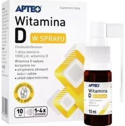 Apteo Witamina D w sprayu 10ml