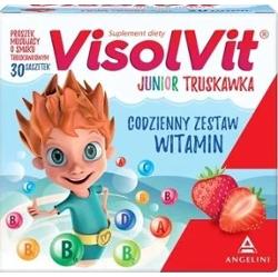 VISOLVIT Junior smak truskawkowy x 30 saszetek