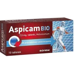ASPICAM BIO 7,5mg x 10 tabletek