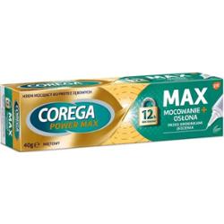 Corega Max Mocowanie + Osłona miętowy krem do protez 40g