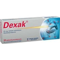DEXAK 0,025g x 30 tabletek