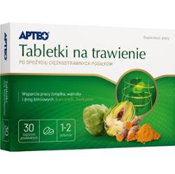 APTEO Tabletki na trawienie x 30 tabletek