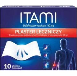 ITAMI Plastry lecznicze 140mg x 10 sztuk