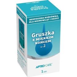APTEO CARE Gruszka z miękkim końcem nr 2 x 1 sztuka