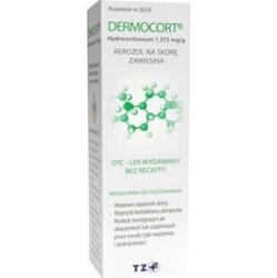 Dermocort aerozol na skórę 38,25g