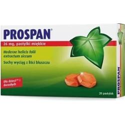 Prospan 26mg x 20 sztuk pastylek miękkich