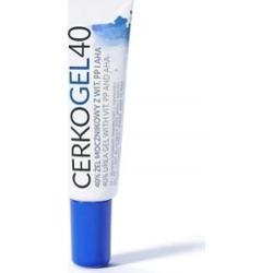 CERKOGEL 40 40% żel mocznikowy z witaminami PP i AHA 30g