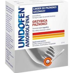 Undofen Amorolfina lakier do paznokci leczniczy 2,5 ml
