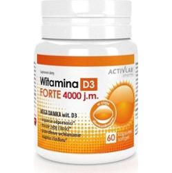 Witamina D3 4000 Forte x 60 kapsułek