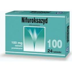 NIFUROKSAZYD 100mg x 24 tabletki