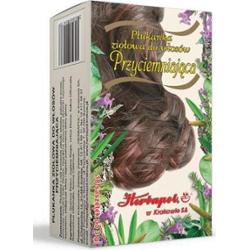 Płukanka ziołowa do włosów przyciemniająca x 18 saszetek