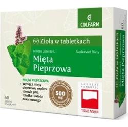MIĘTA PIEPRZOWA x 60 tabletek