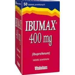 IBUMAX 400mg x 50 tabletek