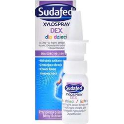 Sudafed Xylospray DEX dla dzieci aerozol do nosa 10ml