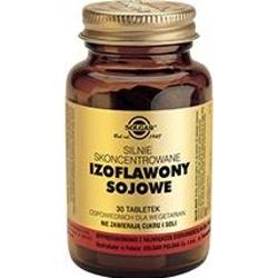 SOLGAR Izoflawony Sojowe silnie skoncentrowane x 30 tabletek