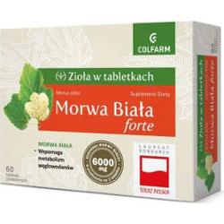 MORWA BIAŁA FORTE x 60 tabletek