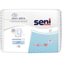 SAN SENI UNI Pieluchy anatomiczne x 10 sztuk